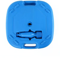 Heavy-Duty 25L Water/Sand Fillable Umbrella Base for Patio & Beach Umbrellas, Portable & Sun-Resistant