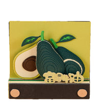 3D Creative Tear-Off Memo Pad with Retro Design