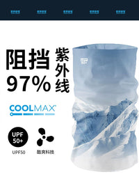 Unisex Ice Silk Multi-functional Neck Gaiter for Cycling and Sun Protection