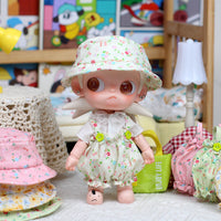 20cm Doll Clothes for Zsiga Figures, Lantern Pants & Hat Set