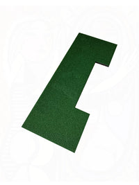Golf Indoor Simulator Hitting Mat with Optional Groove