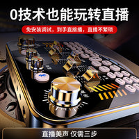 V19 Live Sound Card Kit with Microphone for Streaming, Recording, and Karaoke on PC/Mobile