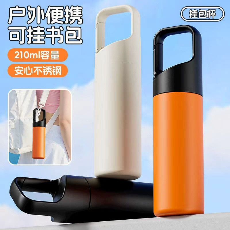 316 Stainless Steel Insulated Water Bottle with Strap, Portable for Sports and Daily Use