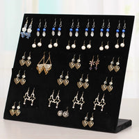 Velvet Jewelry Display Stand for Earrings and Necklaces