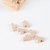 Wooden T54 Magic Cube Puzzle Toy for Adults, Classic Brain Teaser Lock