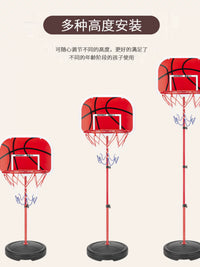 Kids Wall-Mounted Punch-Free Basketball Hoop Indoor Mini Basketball Stand for Home and Kindergarten Easy Shooting