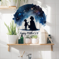 Mother's Day Wall Decal for Shop Window Decoration - "Thankful Mom" Series