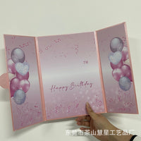 Birthday Party Guest Book DIY Signature Card Memory Book, Creative Birthday Gift for Friends
