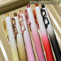 DONGMI Click-Action Gel Pen Set for Journaling, Drawing, and Marking - 0.5mm Fine Point, Morandi Colors