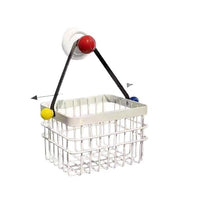 Dopamine Iron Mesh Storage Basket for Bathroom Vanity Skincare and Cosmetics
