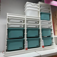 Eshufate Home Plastic Storage Box for Toys and Clothes