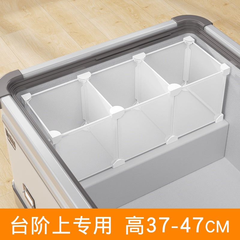 Freezer Storage Shelf Divider Basket for Home Chest Freezers and Refrigerators