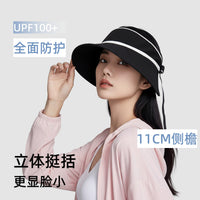 Golf Sports Visor Sun Hat with Wide Brim and Adjustable Ribbon
