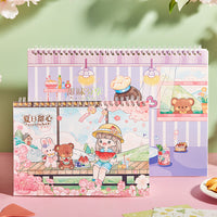 Xinmo A4 Double-Sided Release Paper Notebook for Washi Tape & Sticker Storage