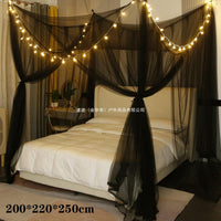 Outdoor Camping Mosquito Net Tent with Encrypted Mesh Window Curtain, Four-Corner Installation-Free Mosquito Repellent