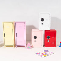 Large Capacity Metal Piggy Bank for Home and Office, Kids' Money Saving Box with Secure Lock