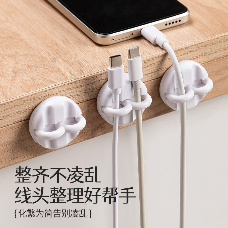 Magnetic Cable Organizer Clips for Desk and Car