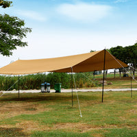 Extra Large Waterproof Sunshade Tarp for Camping and Outdoor Activities