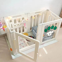Acrylic Pet Playpen for Small Dogs Indoor Puppy Crate Transparent Dog Fence