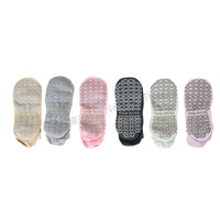 Non-Slip Yoga Pilates Socks for Women, Breathable Backless Grip Socks for Fitness