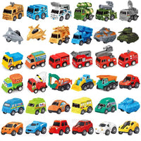 Mini Pull Back Animal Car Toy for Kids, Durable Off-Road Vehicle and Motorcycle