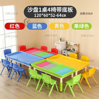 Foldable Sand and Water Play Table with Sand Molds for Kids, Indoor/Outdoor Activity Table