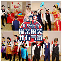 Wedding Party Games Props for Groomsmen Challenges and Bridal Door Blocking