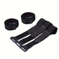 Reusable Hook and Loop Cable Ties with Buckle for Cord Management and Organization