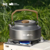 Portable Outdoor Camping Kettle Teapot Set for Hiking and Picnics