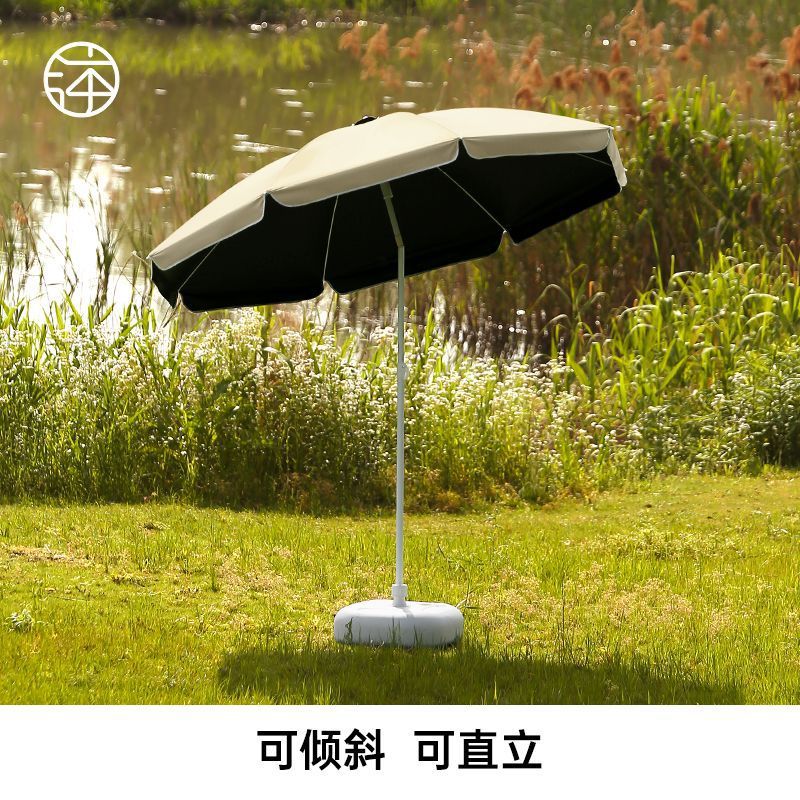 Outdoor Portable Sunshade Umbrella for Camping and Market Stalls