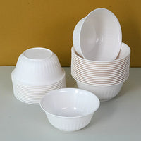Biodegradable Rice Husk Tableware Set - Disposable Heat-Resistant Bowls, Plates, Cups, and Cutlery for Home & Outdoor Dining