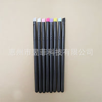 Silicone Angled Eyeliner Brush for Glitter Eyeshadow and Eyebrows