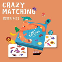 Animal Matching Card Game for Kids, Educational Focus and Interaction Board Game