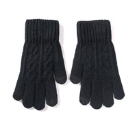Unisex Winter Touchscreen Knit Gloves for Outdoor Sports and Daily Wear