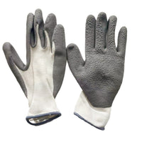 Bamboo Fiber Latex Coated Gardening Gloves - Puncture & Water Resistant for Planting & Floral Work