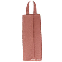 Travel Underwear and Socks Organizer Bag with Handle, Waterproof Portable Cosmetic Pouch