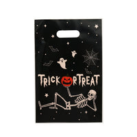 Halloween Candy Gift Bags Skull Ghost Print Pearl Film Party Favor Packaging