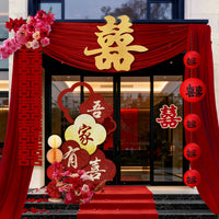 Wedding Courtyard Arch Decoration Set for Rural Homes and Villas