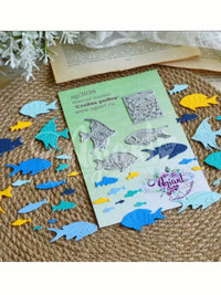 Fish Ocean Animal Carbon Steel Cutting Dies for DIY Scrapbooking and Card Making