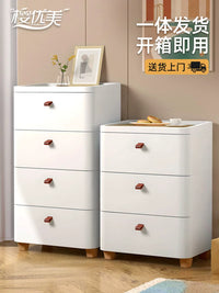 Japanese Style Multi-Layer Drawer Storage Cabinet for Home Living Room Bedroom