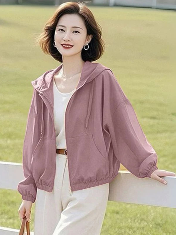 Women's Ice Silk UV Protection Lightweight Sun Protection Jacket for Summer