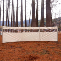 Outdoor Camping Windbreak Screen Car Awning Sunshade Rainproof Foldable Tent for Picnic BBQ
