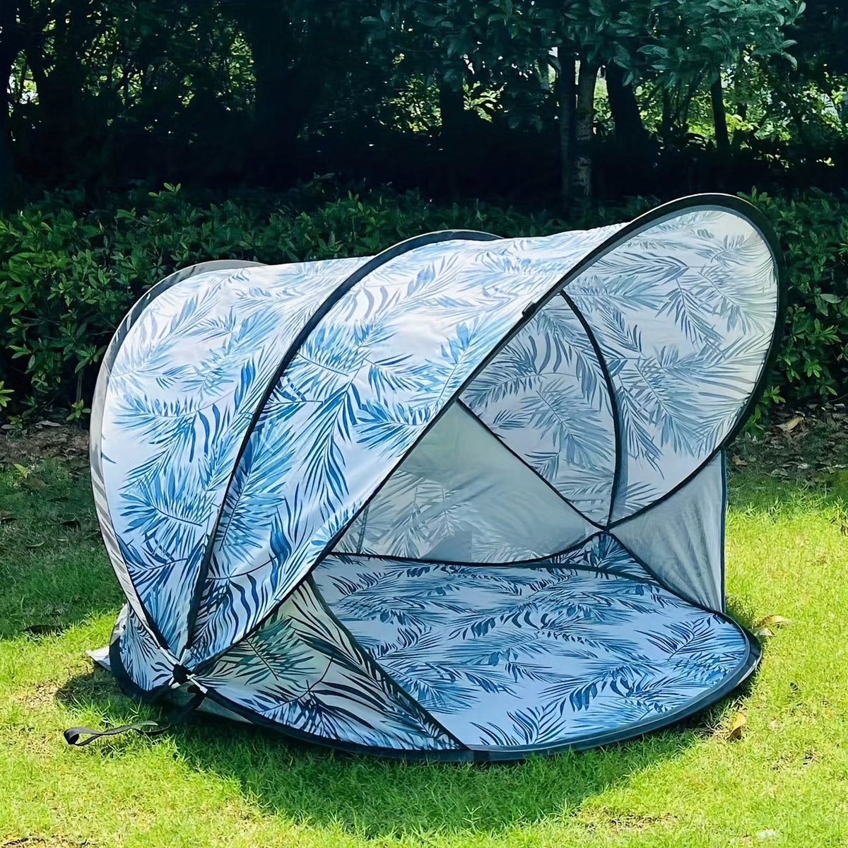 Automatic Pop-Up Beach Tent UV Protection Windproof Sun Shelter for Outdoor Activities