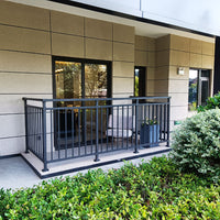 Galvanized Steel Balcony Railing for Indoor/Outdoor Use