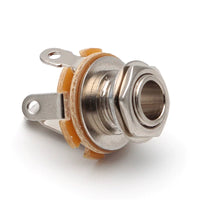 6.35mm Mono Jack Socket for Electric Guitar Bass, Copper Output Jack
