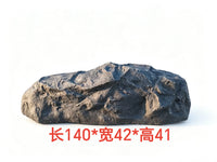 Realistic Manhole Cover Stone Garden Ornament, Weatherproof Outdoor Landscape Decoration