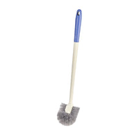Wall-Mounted Toilet Brush with Long Handle and Soft Bristles for Deep Cleaning