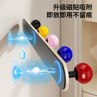 Magnetic Entryway Organizer with Key Hooks and Umbrella Holder