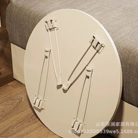 Portable Folding Round/Square Coffee Table for Outdoor Living, Study, or Dining