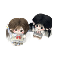 10cm Doll Clothes "Honor Student" Outfit for Cotton Dolls, Cute Plushie Replacement Set